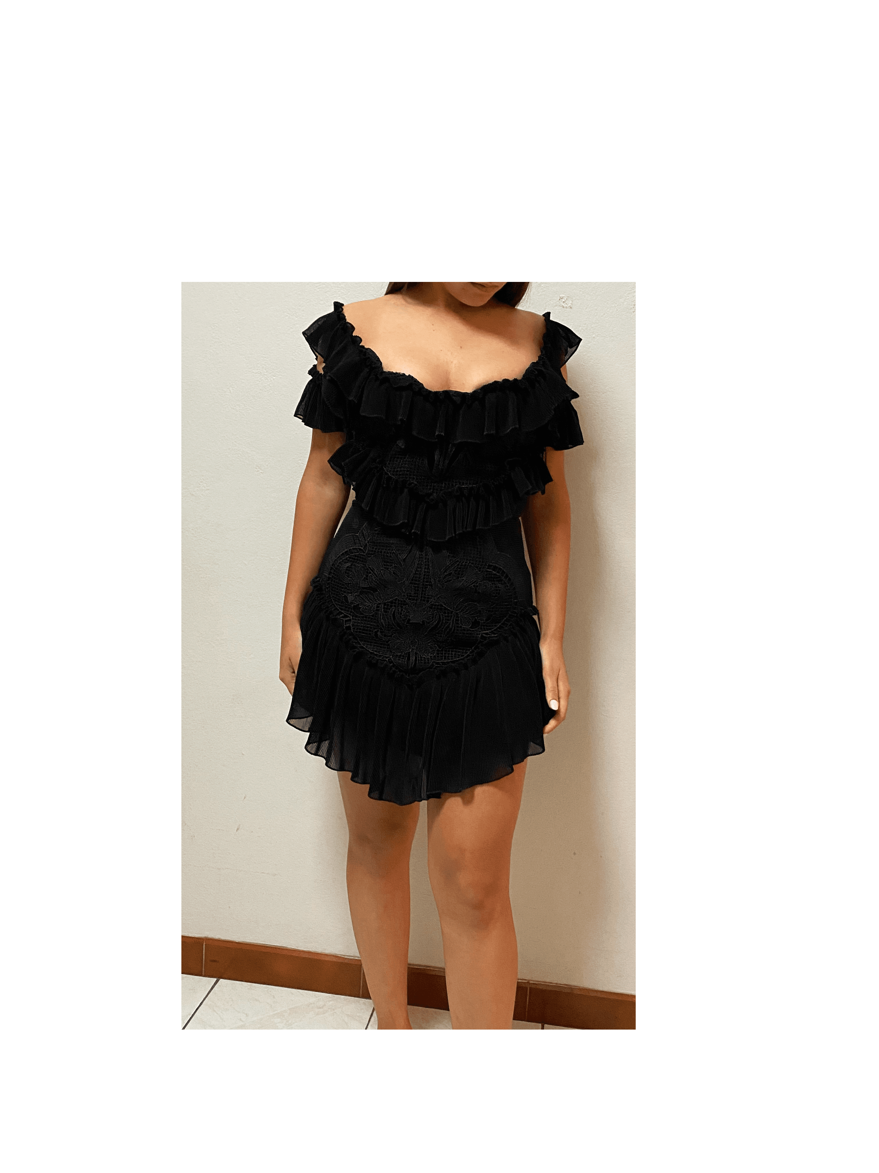 Alice McCall Love Birds Dress Black Size 8  - Image 4