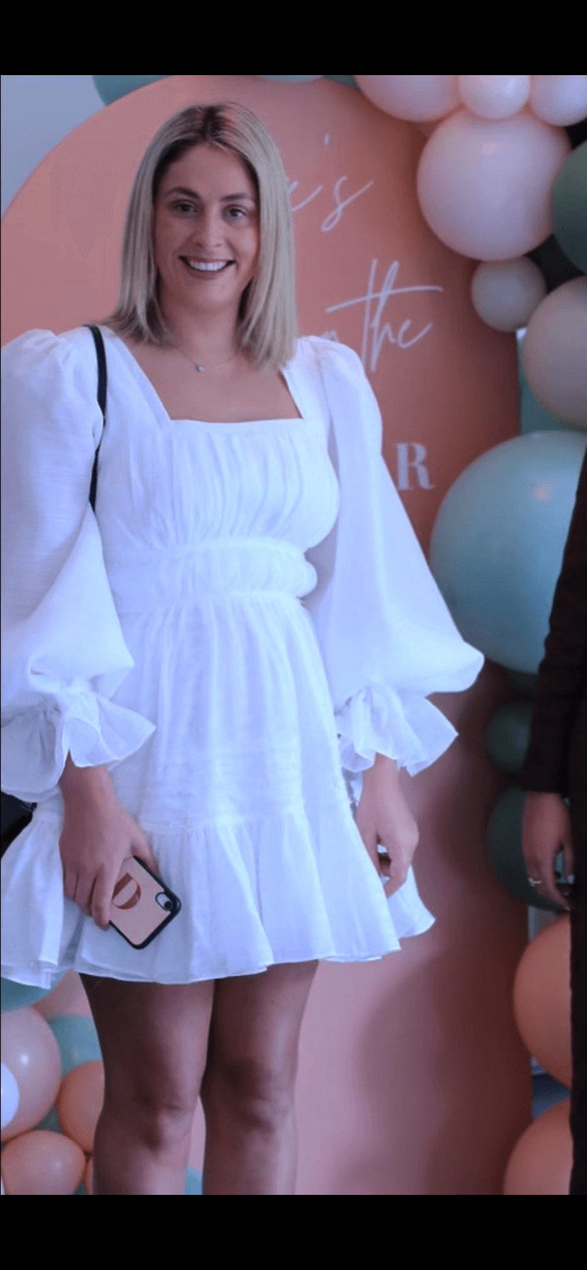 Aje Impression Dress White Size 10 for rent on The Volte - main image