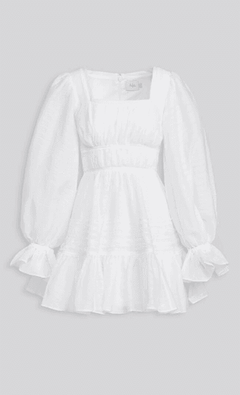 Aje Impression Dress White Size 10 for rent on The Volte - main image