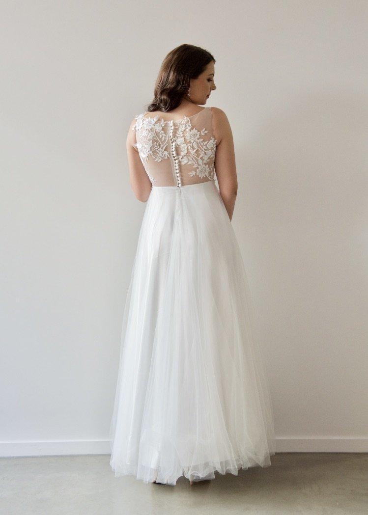 When Freddie Met Lilly Gabby Gown White Size 10 - Image 2