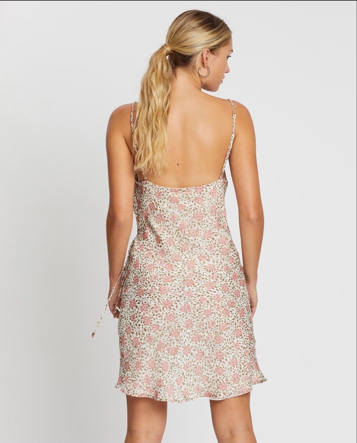 Winona Desert Rose Wrap Dress Floral Size 8 - Image 2