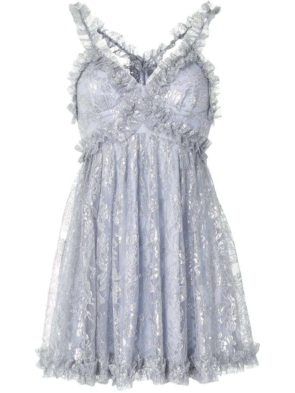 Alice McCall Be Mine Mini Dress Blue Size 4 - Image 4