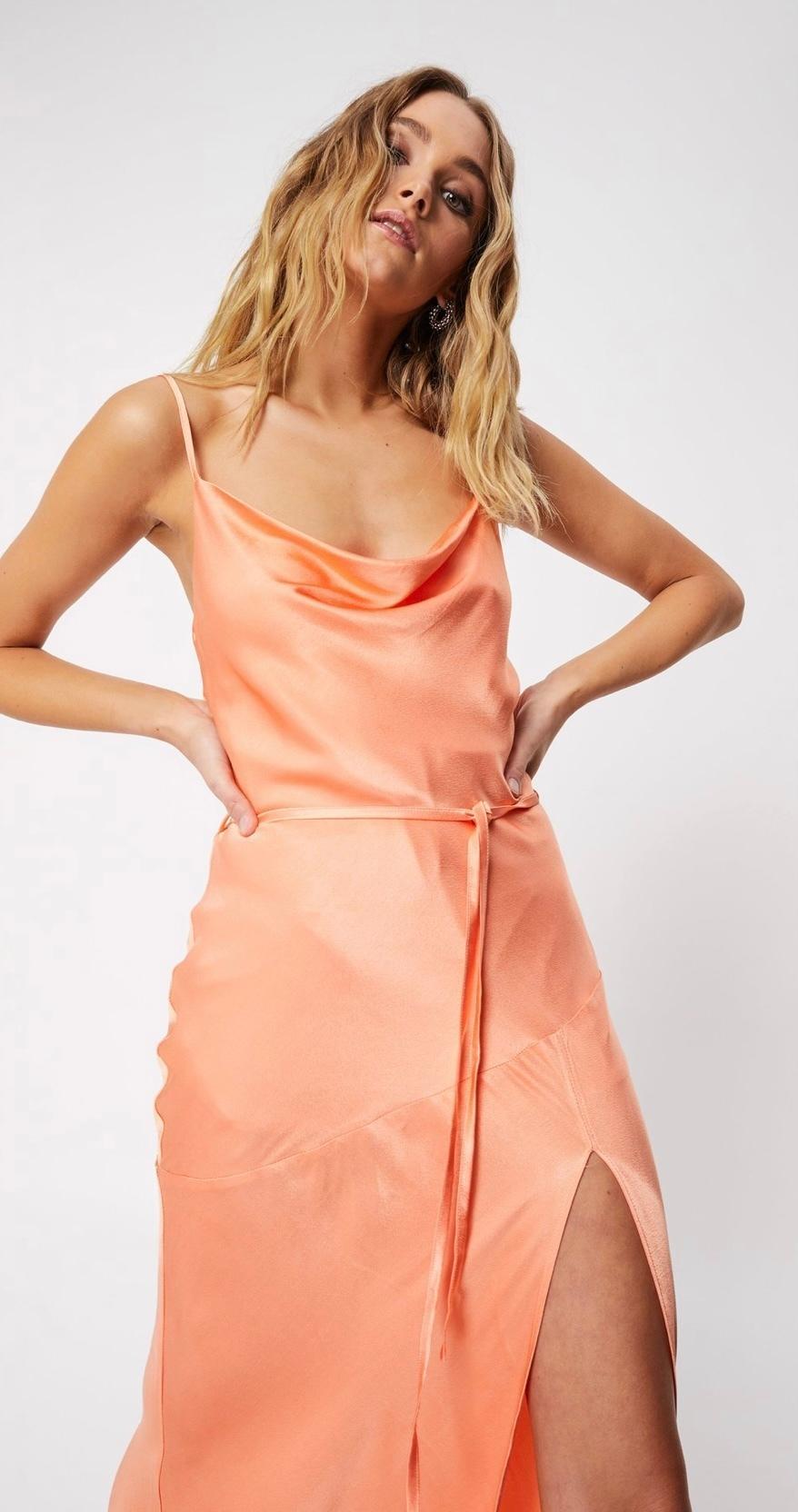 Mossman Crazy For You Dress Peach Size 6 - Image 3