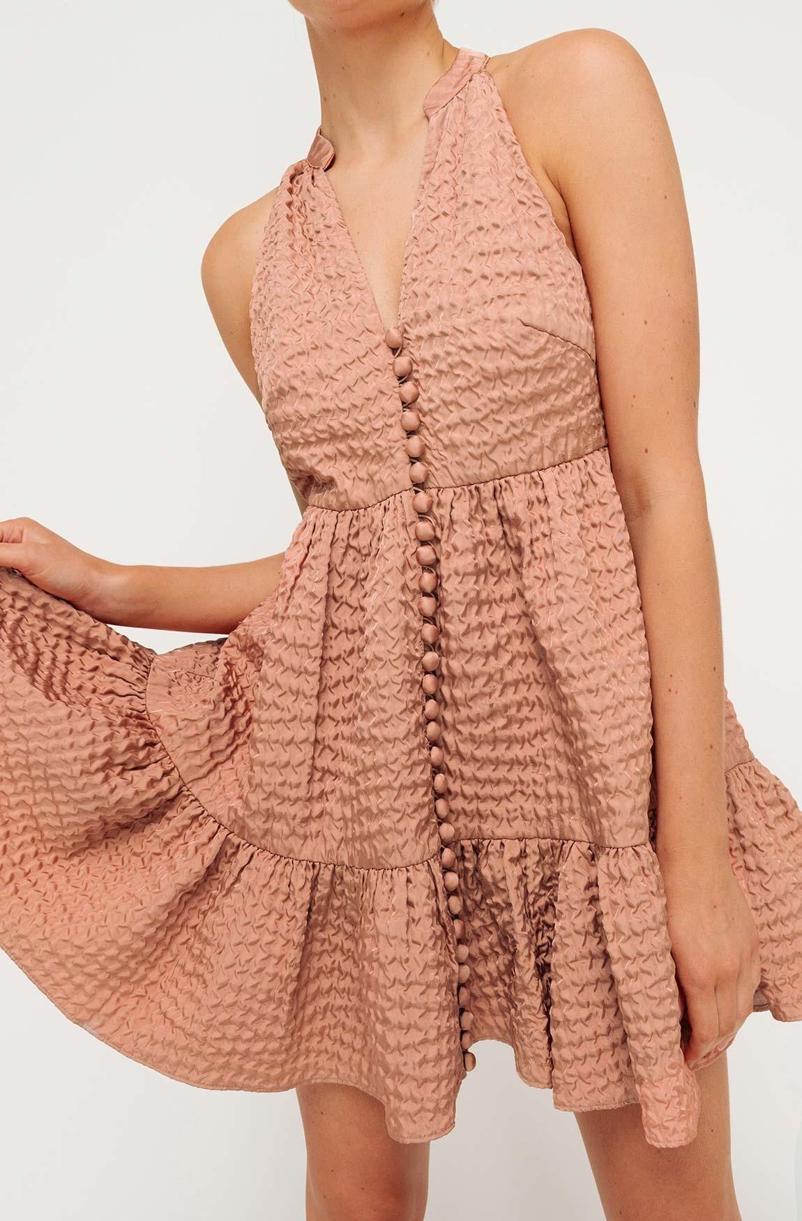 Sheike Milly Dress Nude Size 6 - Image 2