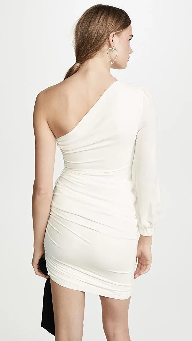 Misha Faye Dress White Size 8  - Image 3