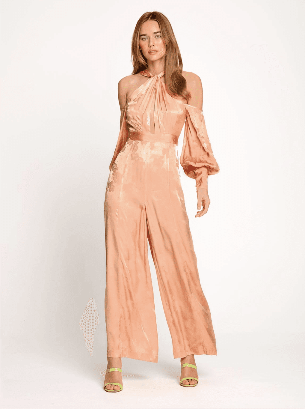 Alice McCall Iced Guava Memory Lane Jumpsuit Orange Size 4 - Image 1