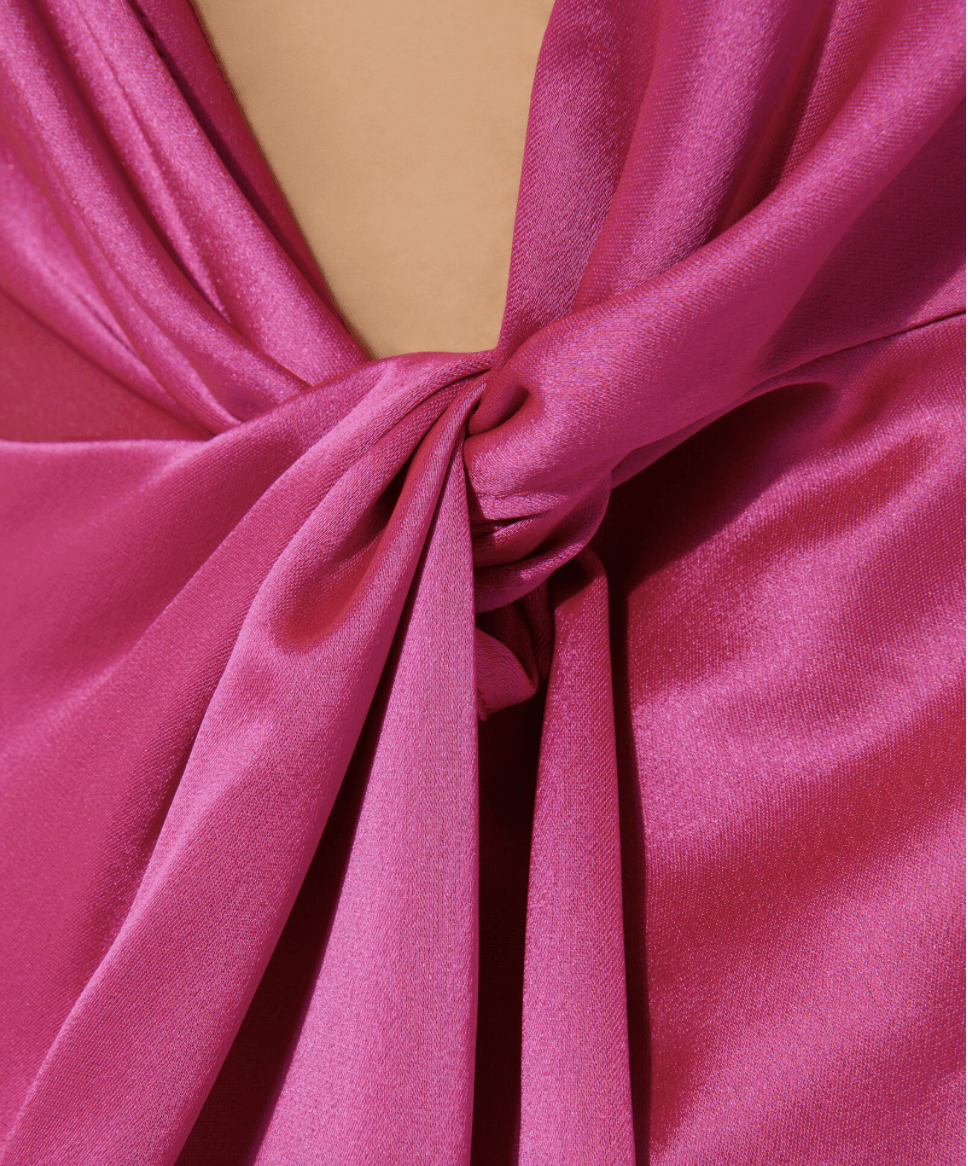 MISHA FUSCHIA MADELYN DRESS - SIZE 12 AU/8 US (RRP $380) - Image 5
