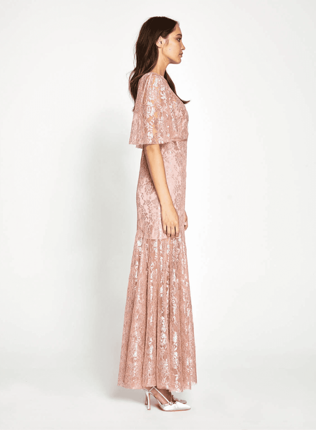  Alice McCall Be Mine Gown Blush Size 4 for rent on The Volte - main image