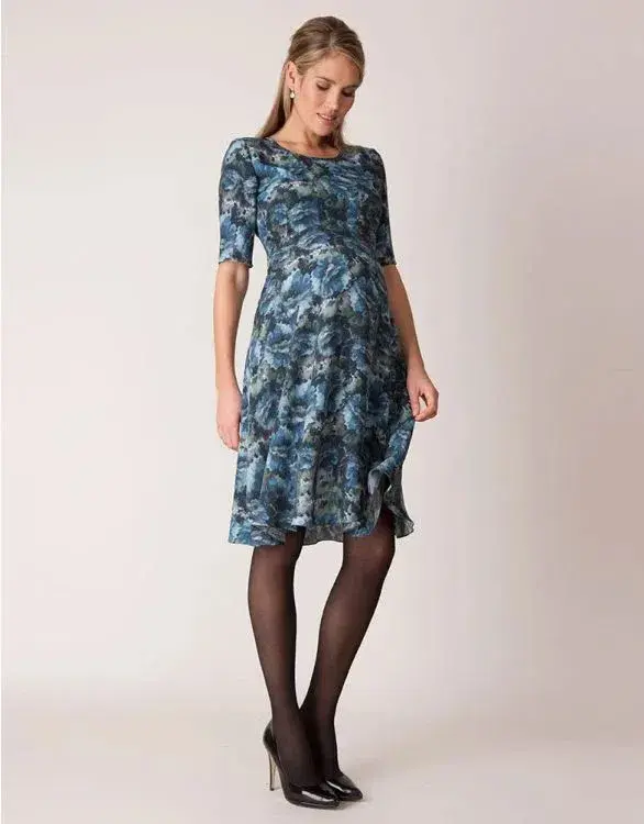 Seraphine Florrie Maternity Dress Floral Print Size 6 - Image 1