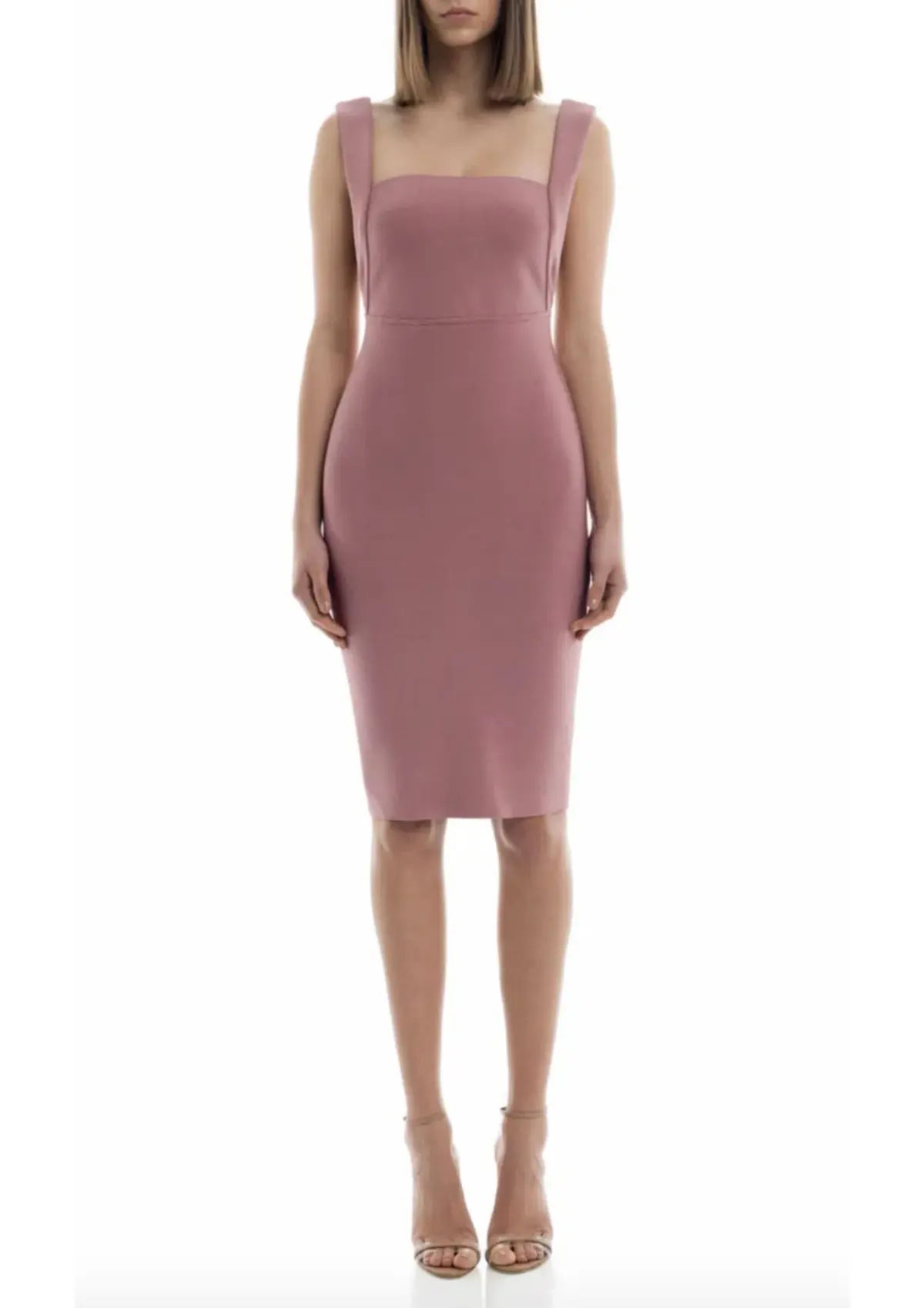 Misha Maxwell Dress Dusty Rose Size 4 - Image 1