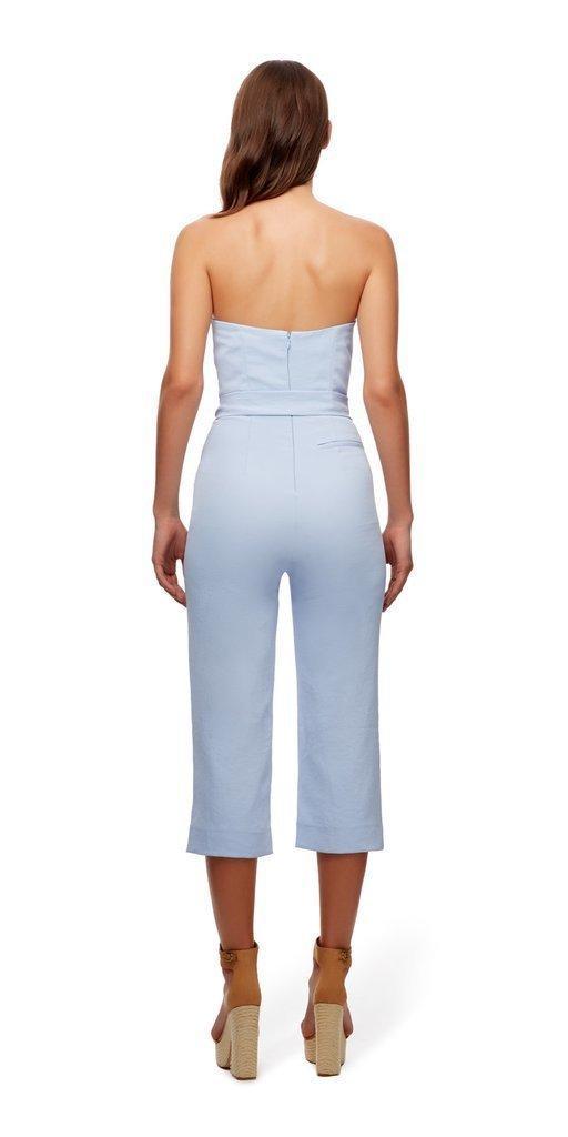 Kookai Oyster Jumpsuit in Ice Blue size 12 for rent on The Volte - main image