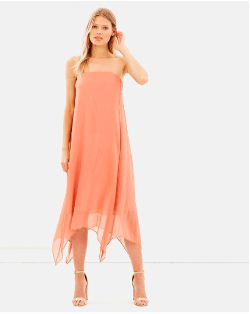 Life With Bird Painted Dreams Dress Pink Size 8 - Image 2