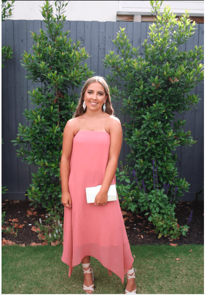 Life With Bird Painted Dreams Dress Pink Size 8 - Image 1