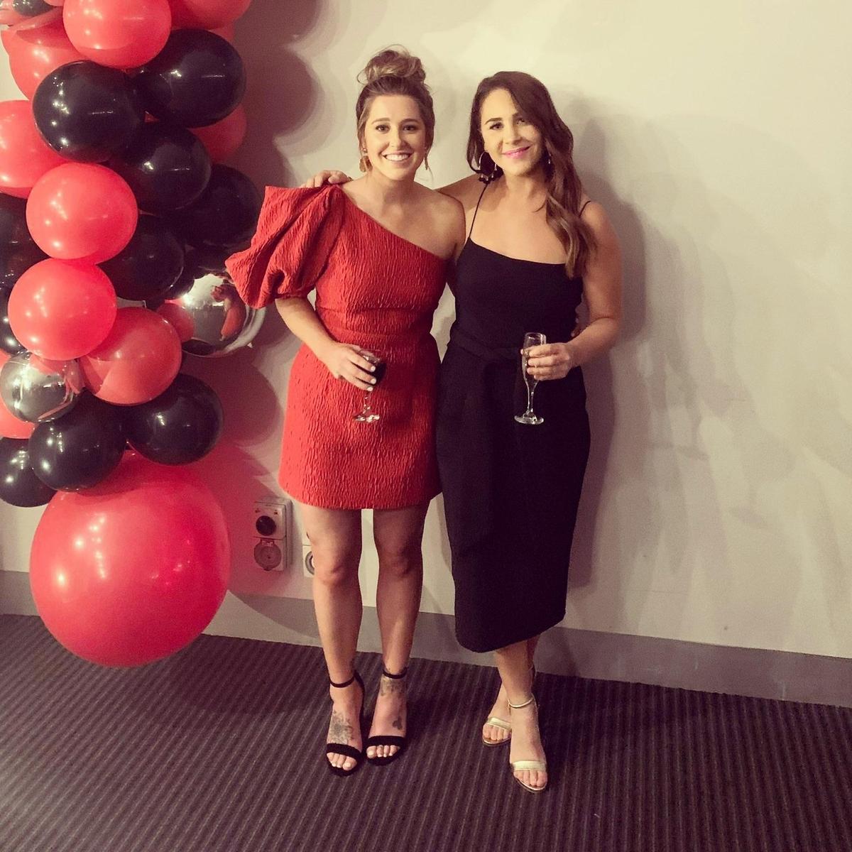 Nicola Finetti Eddy Red Dress Red Size 10 - Image 2