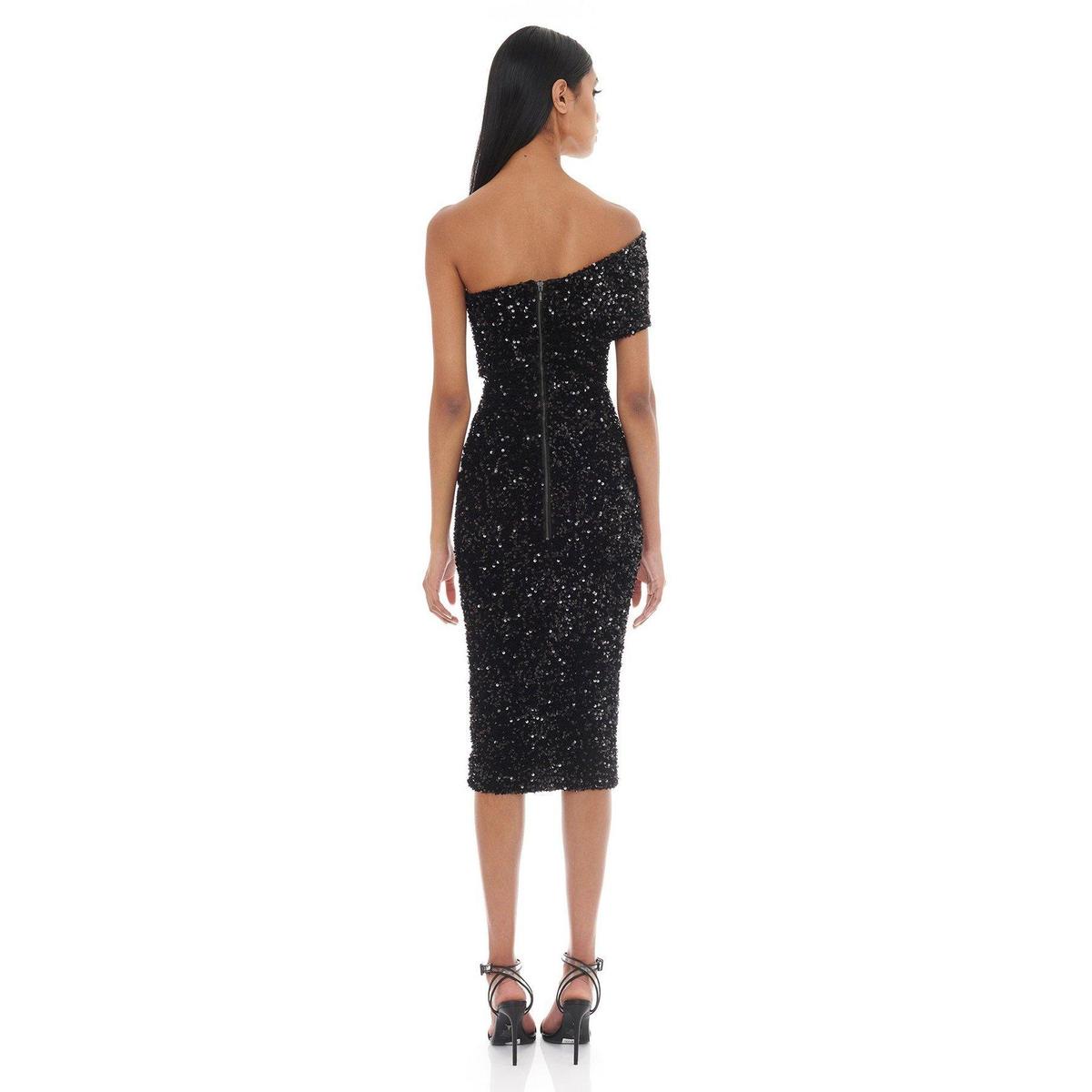 ALYSSA DRESS BLACK | ELIYA - Image 2