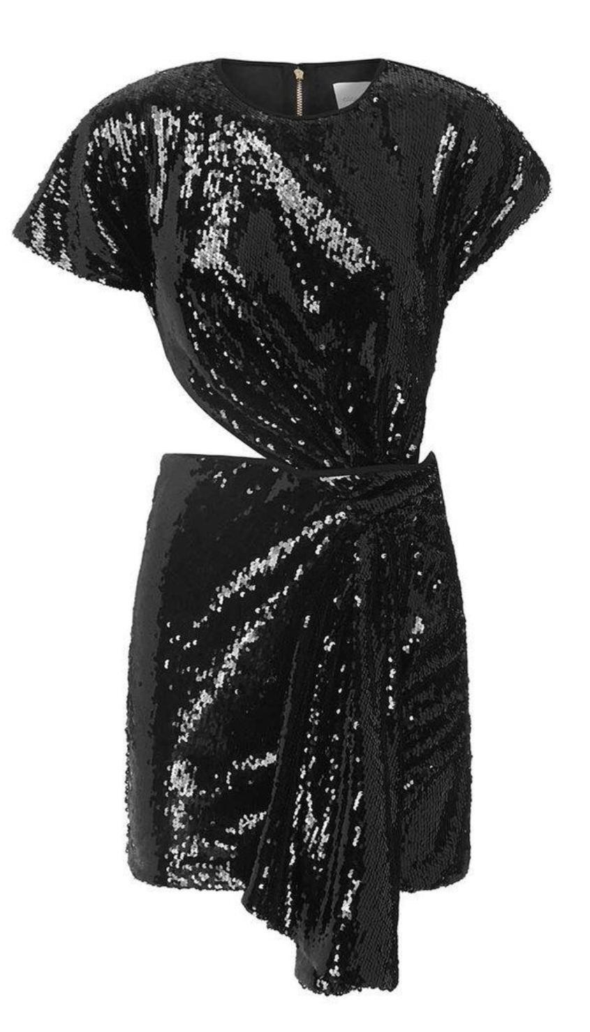 Alice McCall Orchid Mini Dress Black Size 12 - Image 3
