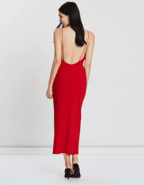 Bec & Bridge C'est Magnifique Dress Red Size 8 - Image 3