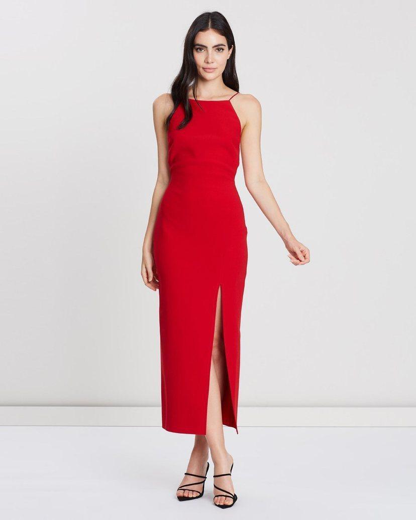 Bec & Bridge C'est Magnifique Dress Red Size 8 - Image 1