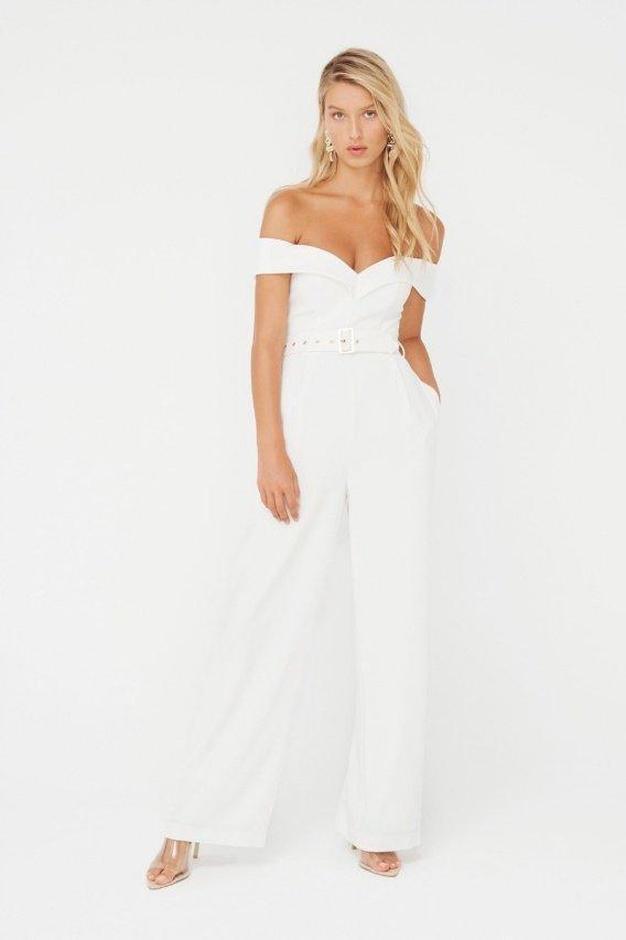 Sheike Amore Jumpsuit - White Size 6 - Image 1