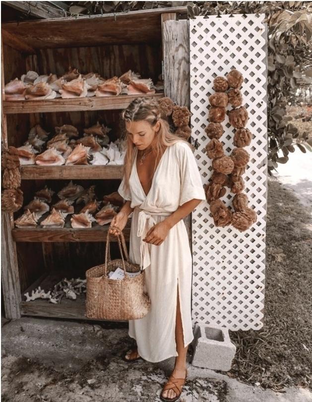 Melody maxi dress buttercream for rent on The Volte - main image