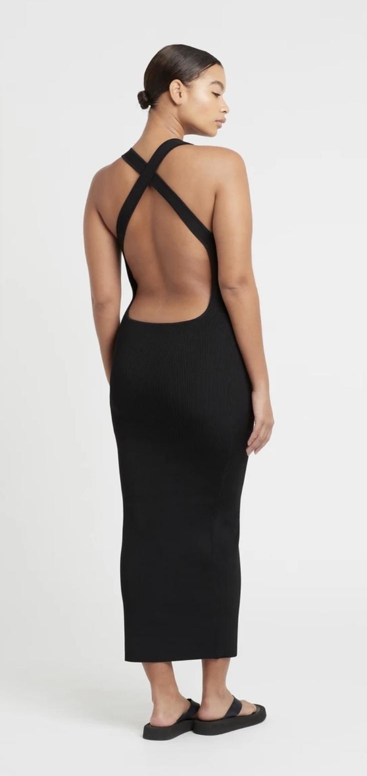 Sir The Label Marcelle Midi Dress Black Size 2 | AU 10 - Image 3