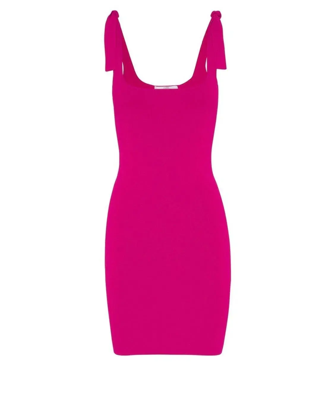 By Johnny Tie Up Knit Mini Dress Pink Size M / AU 10 - Image 4