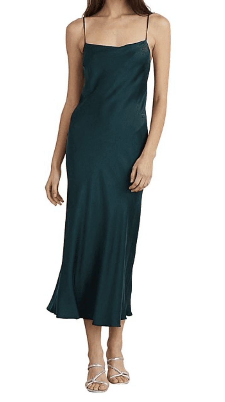 Bec & Bridge Classic Midi Dress Green Size 10 for rent on The Volte - main image