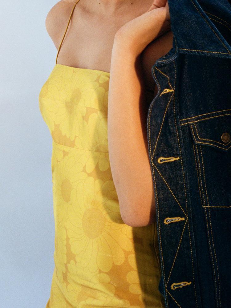 Realisation Par The Christy Dress Yellow Size 8 - Image 3