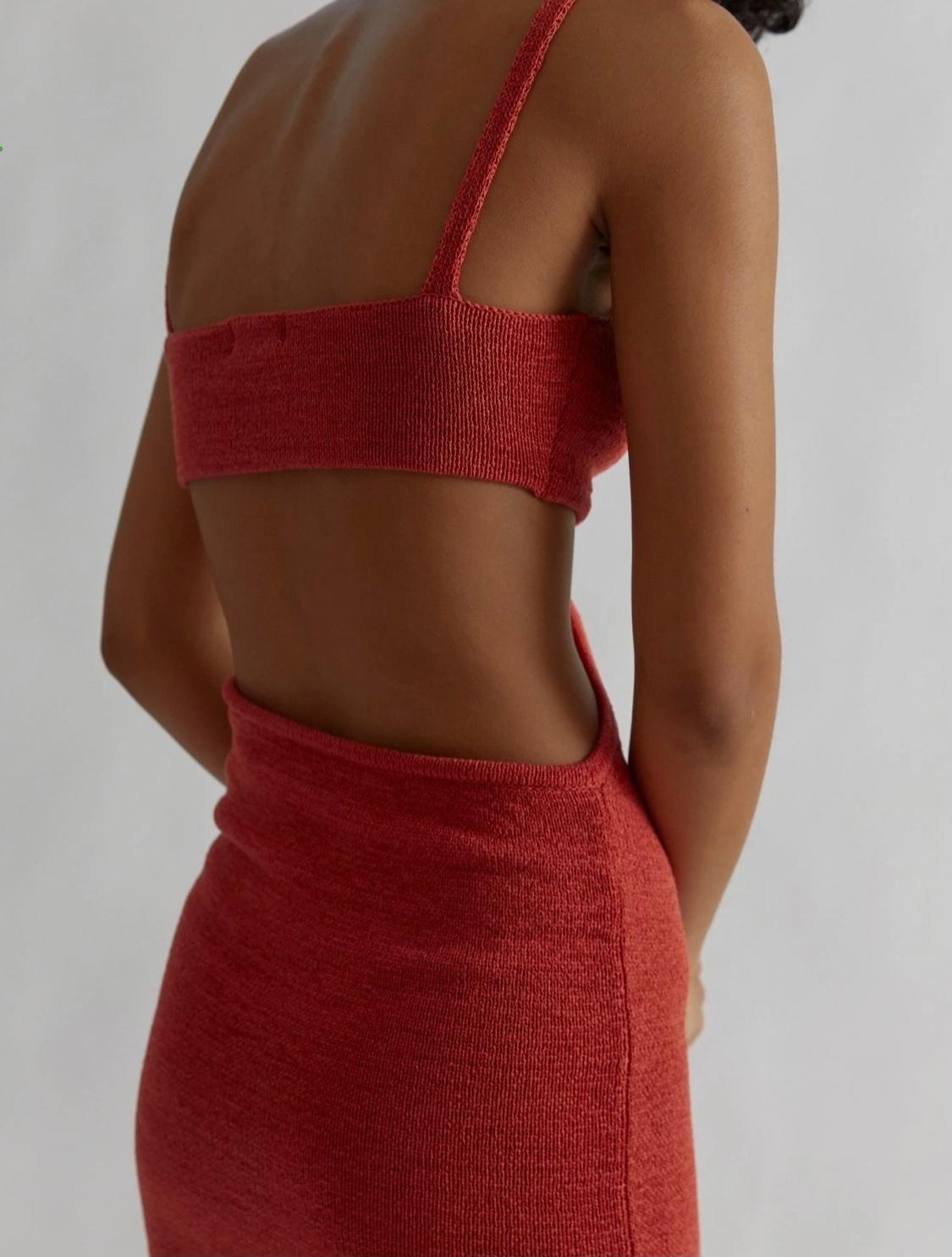 Henne Inneke Dress Red Size 6 - Image 3