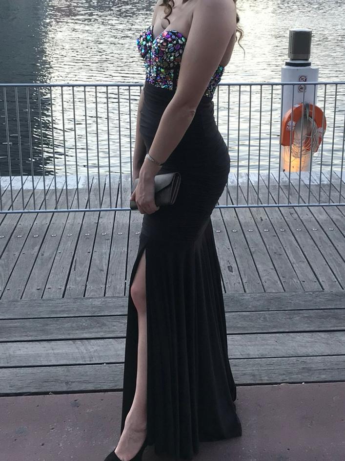 Jovani Dress Black Size 8 - Image 1