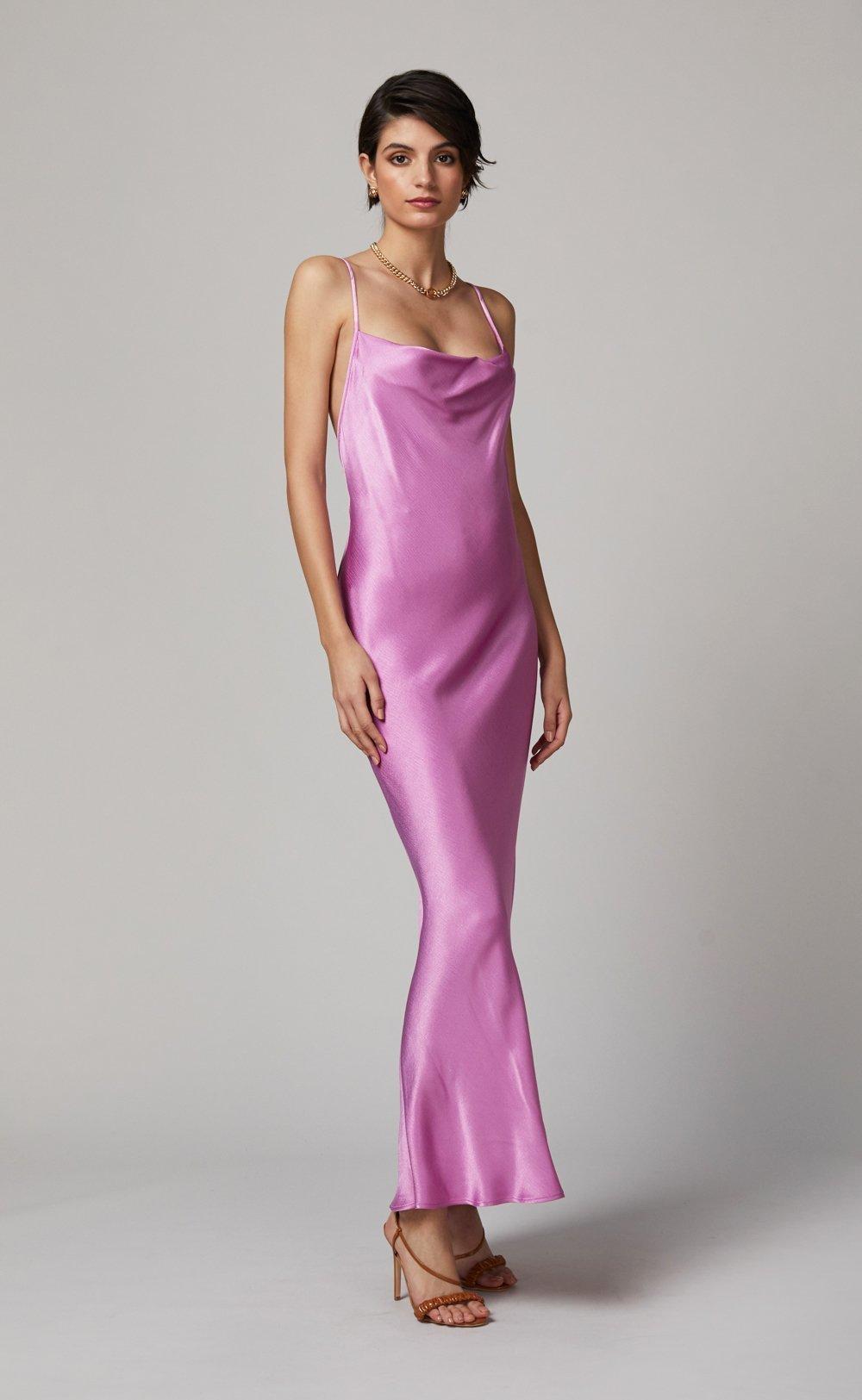 Bec & Bridge Lucie Maxi Dress Pink Size 10  for rent on The Volte - main image