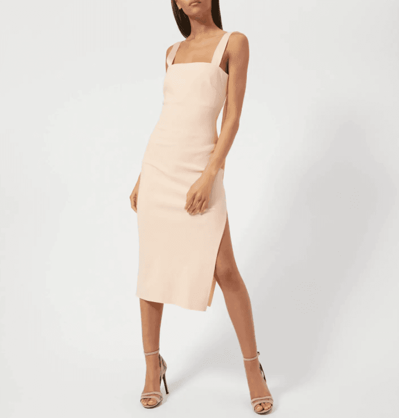 Bec & Bridge Marvellous Tie Dress Peach Size 12 - Image 1