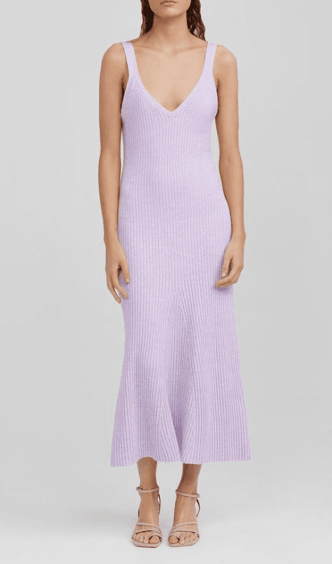 Significant Other Liv Midi Dress Purple Size 10  - Image 1