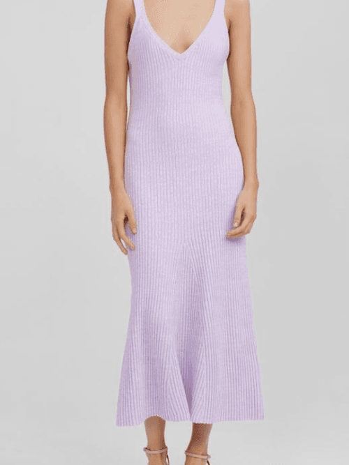 Significant Other Liv Midi Dress Purple Size 10  - Image 4