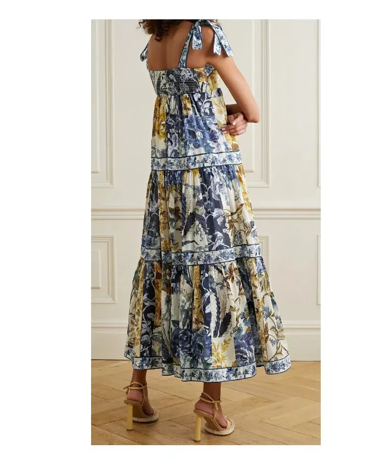 Zimmermann Aliana Midi Dress Floral Size 1/AU 10 - Image 2