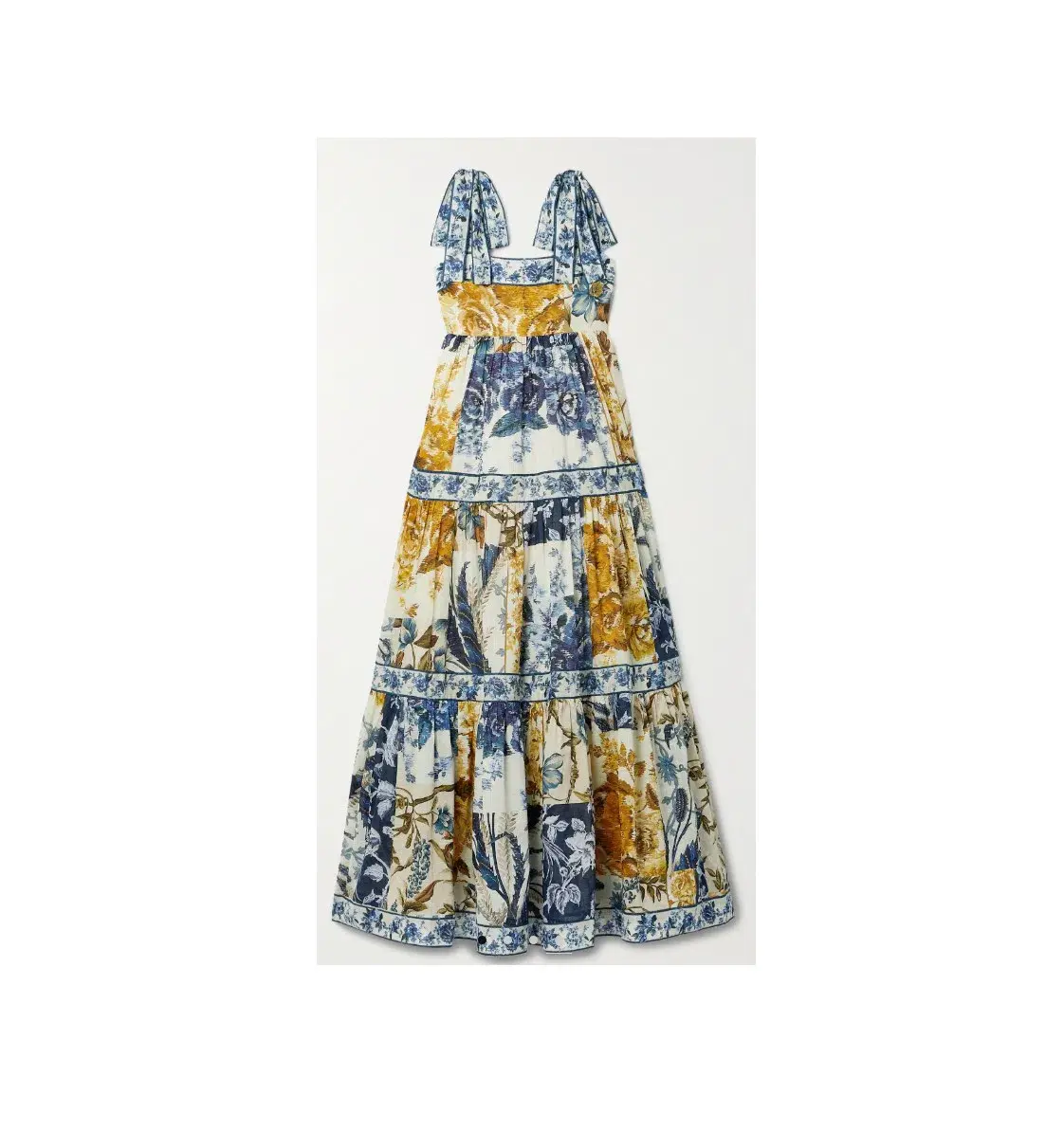 Zimmermann Aliana Midi Dress Floral Size 1/AU 10 - Image 3