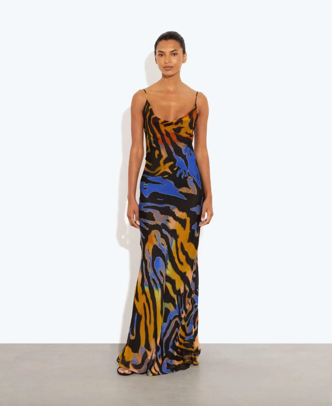 Rat & Boa Fabienne Print Maxi Dress Print Size XS (Best fit Au 6-8 - Image 1