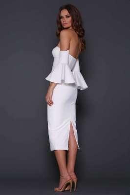 ELLE ZEITOUNE ELECTRA WHITE DRESS - Image 1