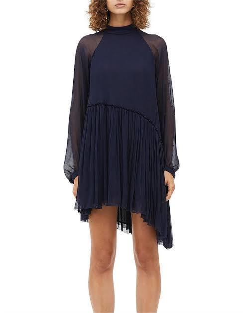 Manning Cartell Featherweight Mini Dress Blue Size 10 - Image 1