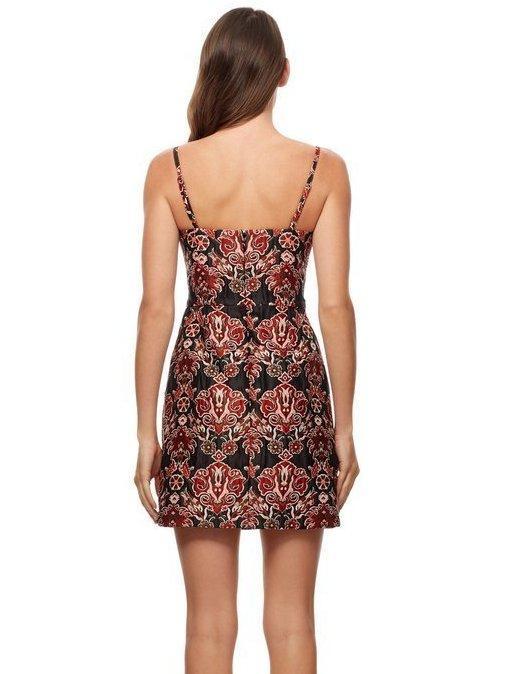 KOOKAI APRIL JACQUARD MINI DRESS SIZE AU 8 - Image 2