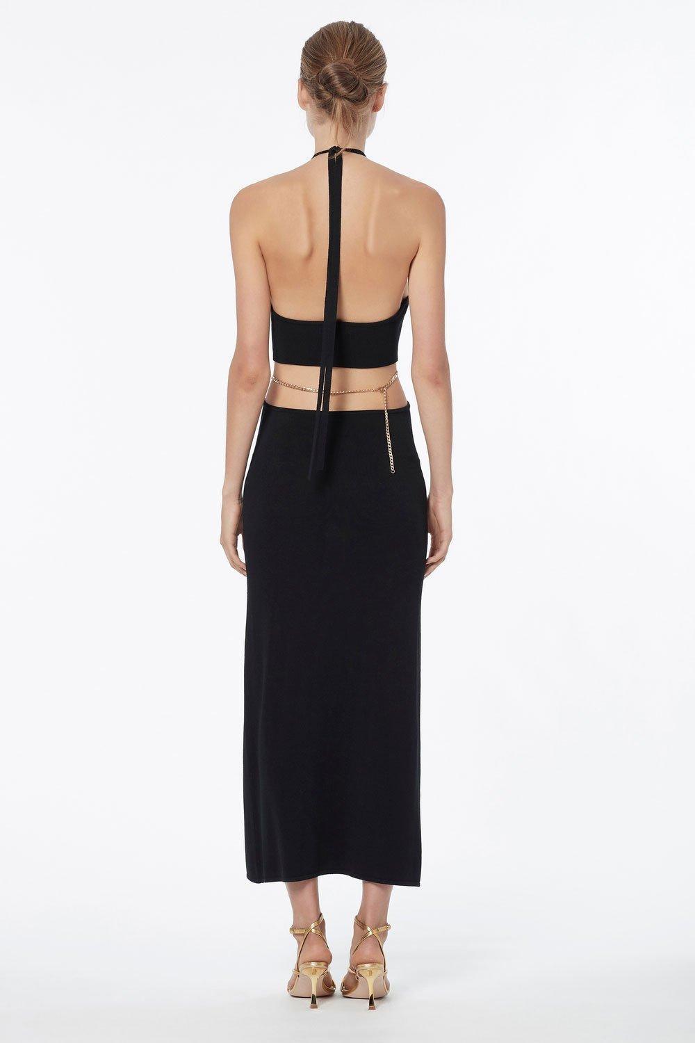 Manning Cartell Limitless Knit Chain Dress Black Size M - Image 3