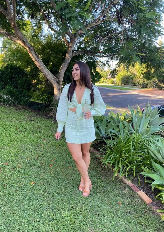 Alice McCall Her Story Mini Dress Green Size 10 - Image 3