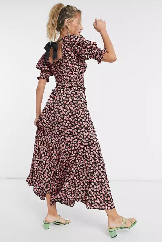 Sister Jane Maxi Floral Dress Print Size 10 - Image 4