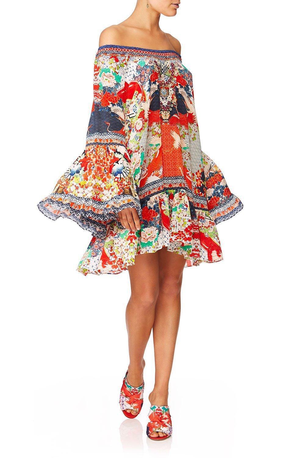 Camilla 'Geisha Girl' A Line Frill Dress Size XL - Image 3