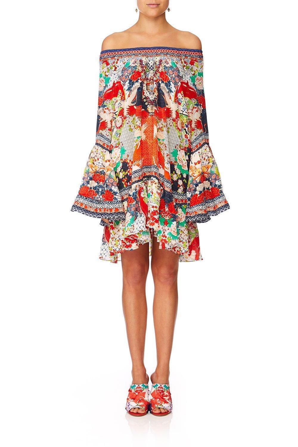 Camilla 'Geisha Girl' A Line Frill Dress Size XL - Image 1