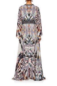 Camilla 'In her Shoes' Kimono Sleeve Dress with Shirring Detail Size 14 - Image 4