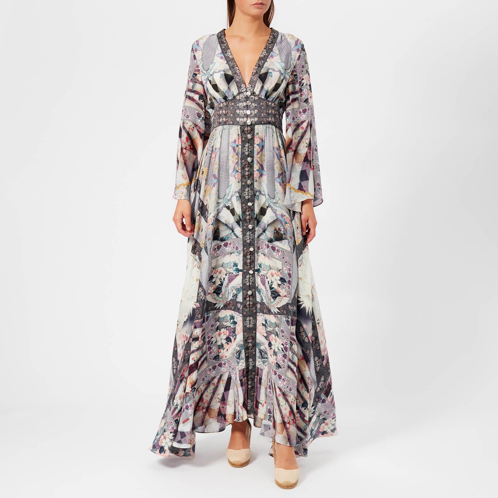 Camilla 'In her Shoes' Kimono Sleeve Dress with Shirring Detail Size 14 - Image 1