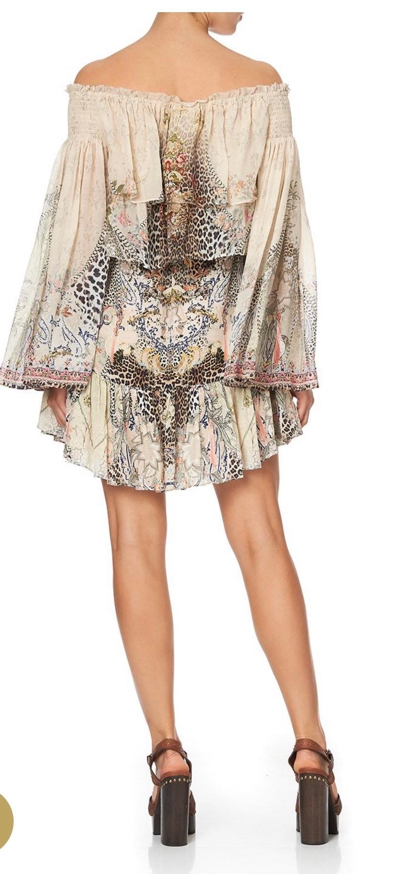 Camilla Forever Forever Tiered Ruffle Dress Print Size 14  - Image 2