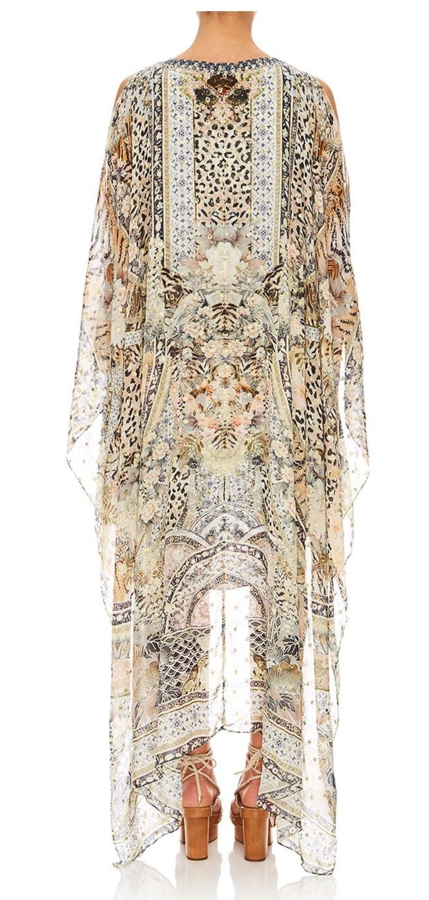 Camilla Moto Maiko Long Sheer Overlay Dress Print One Size - Image 2