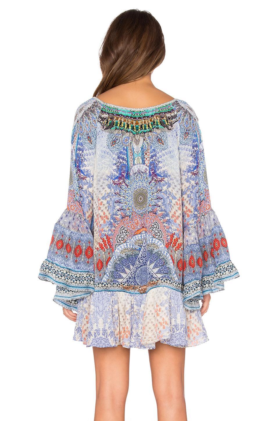Camilla 'Concubine' A Line Frill Dress Size 2 (12) - Image 7